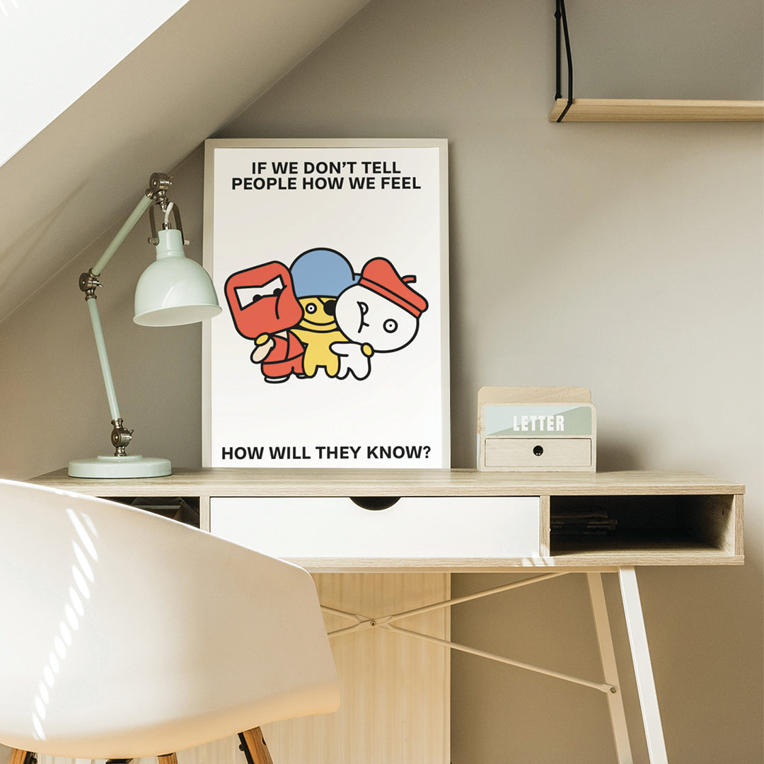 Let Them Know Print Poster UNFRAMED