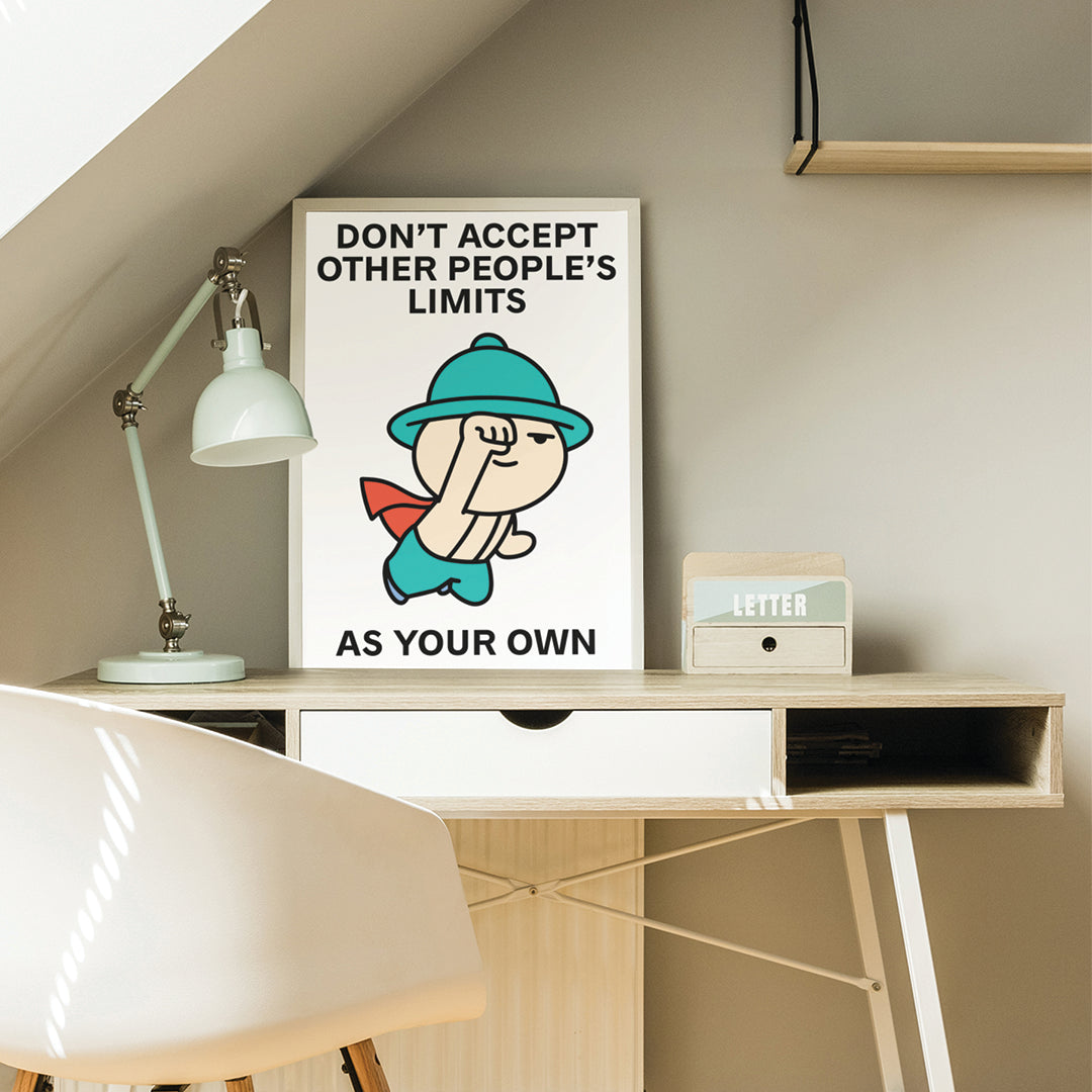 Your Own Limits Print Poster UNFRAMED