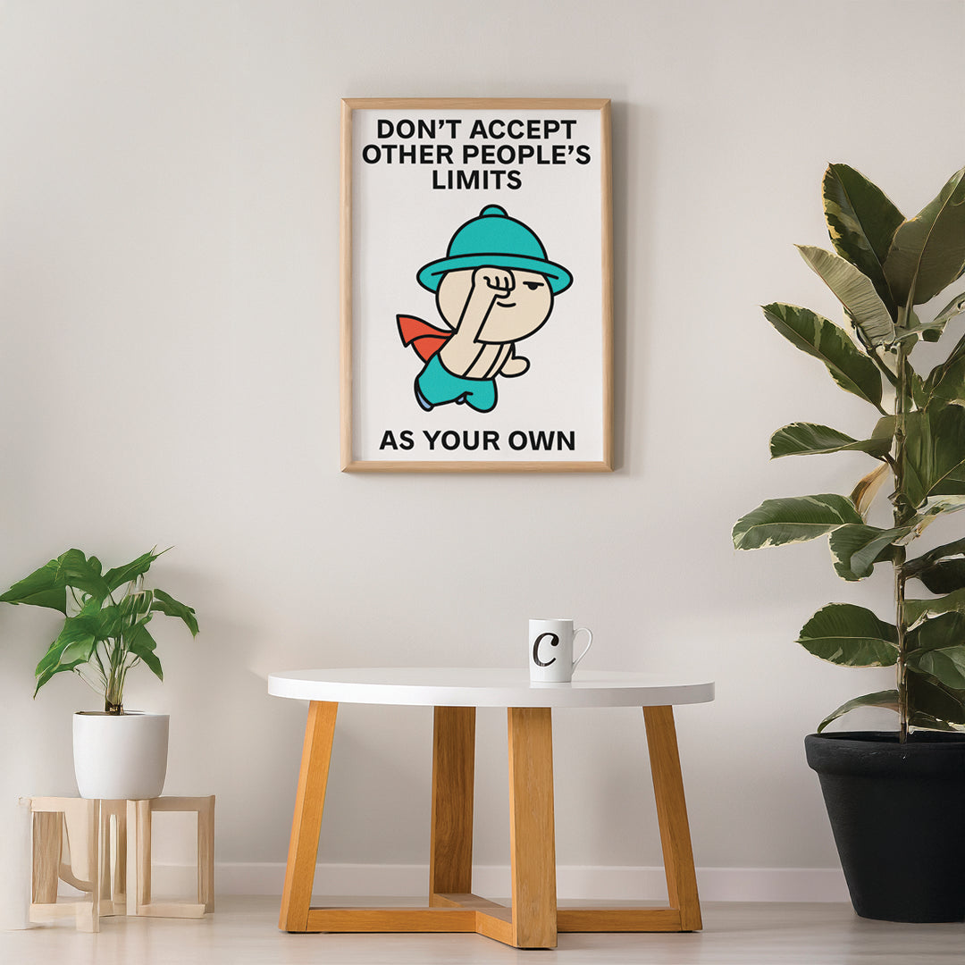 Your Own Limits Print Poster UNFRAMED