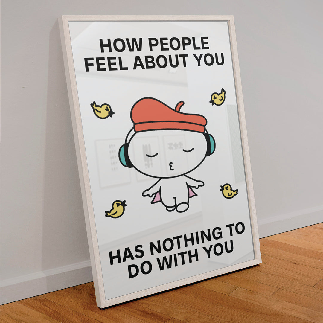 How People Feel Print Poster UNFRAMED