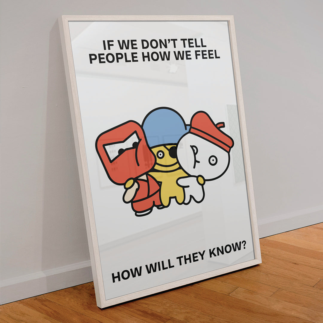 Let Them Know Print Poster UNFRAMED