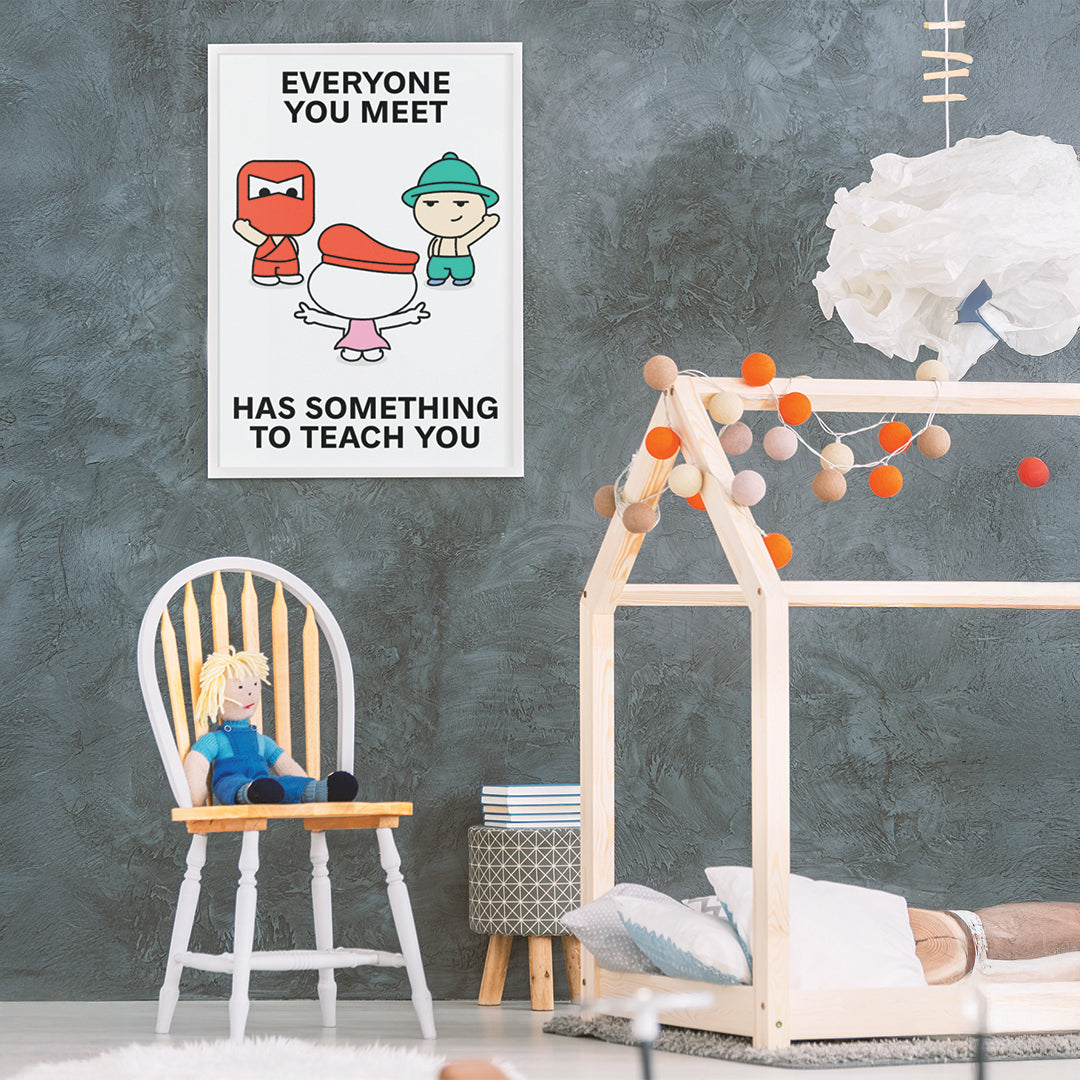 Learn From Everyone Print Poster UNFRAMED
