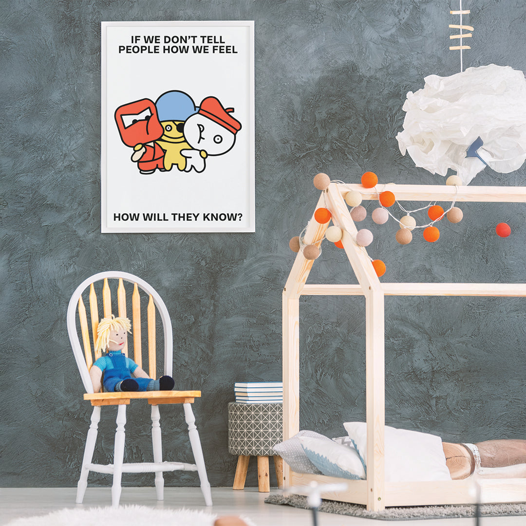 Let Them Know Print Poster UNFRAMED