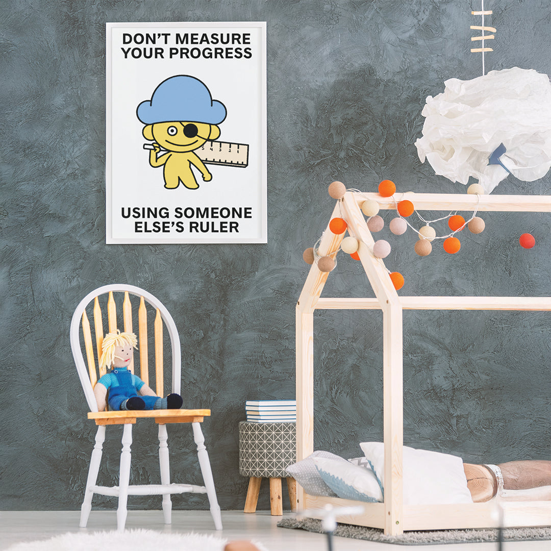 It's Your Progress Print Poster UNFRAMED