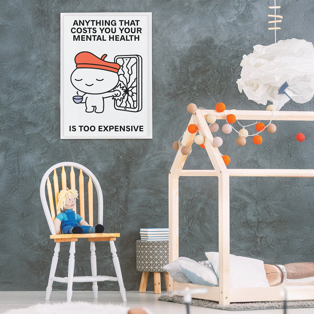 Mental Health Print Poster UNFRAMED