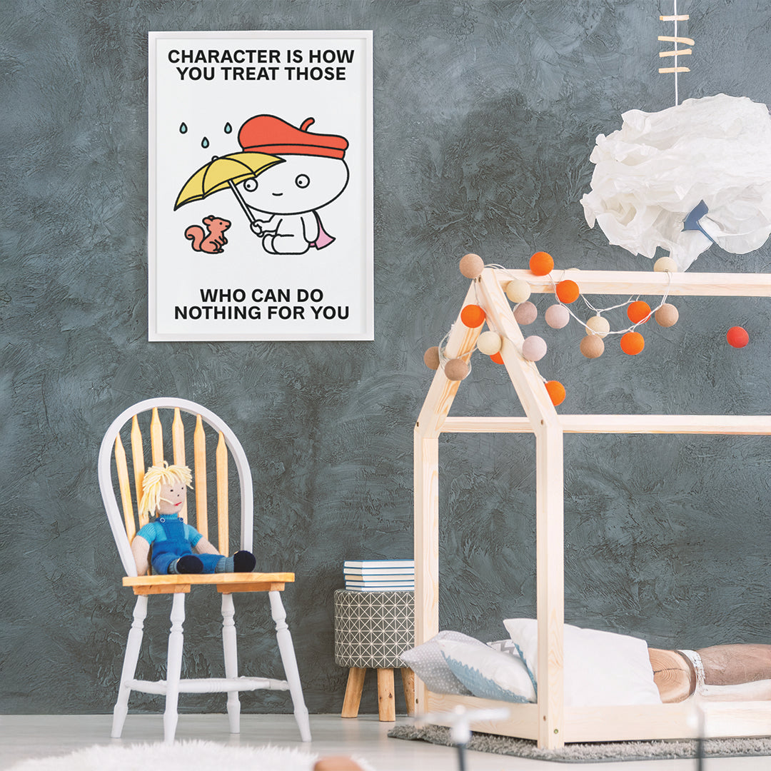 Character Print Poster UNFRAMED