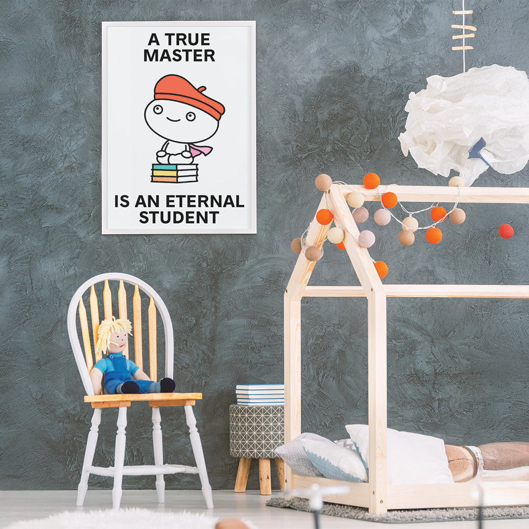 A True Master Print Poster UNFRAMED