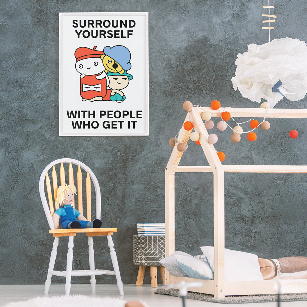 People Who Get It Print Poster UNFRAMED