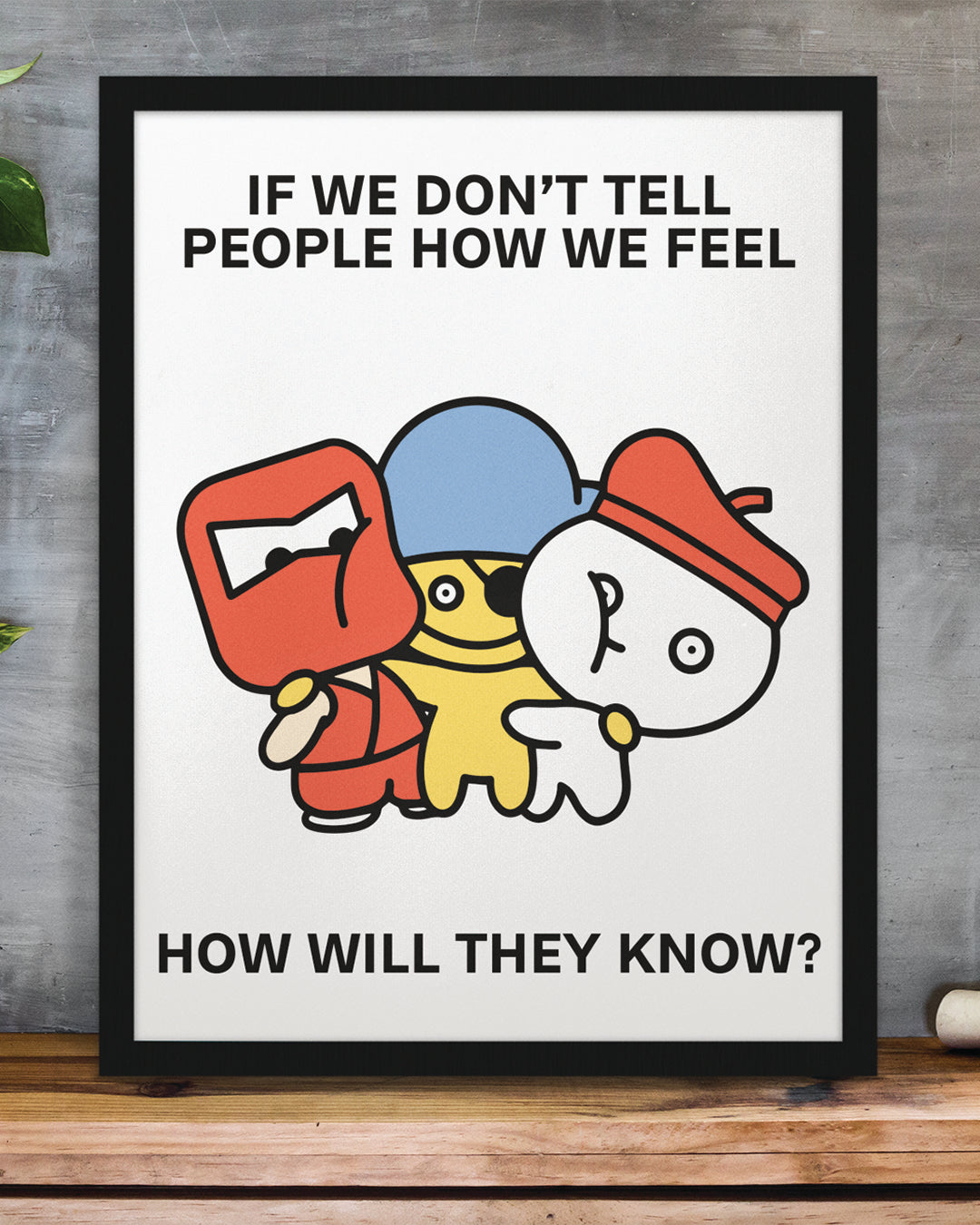 Let Them Know Print Poster UNFRAMED