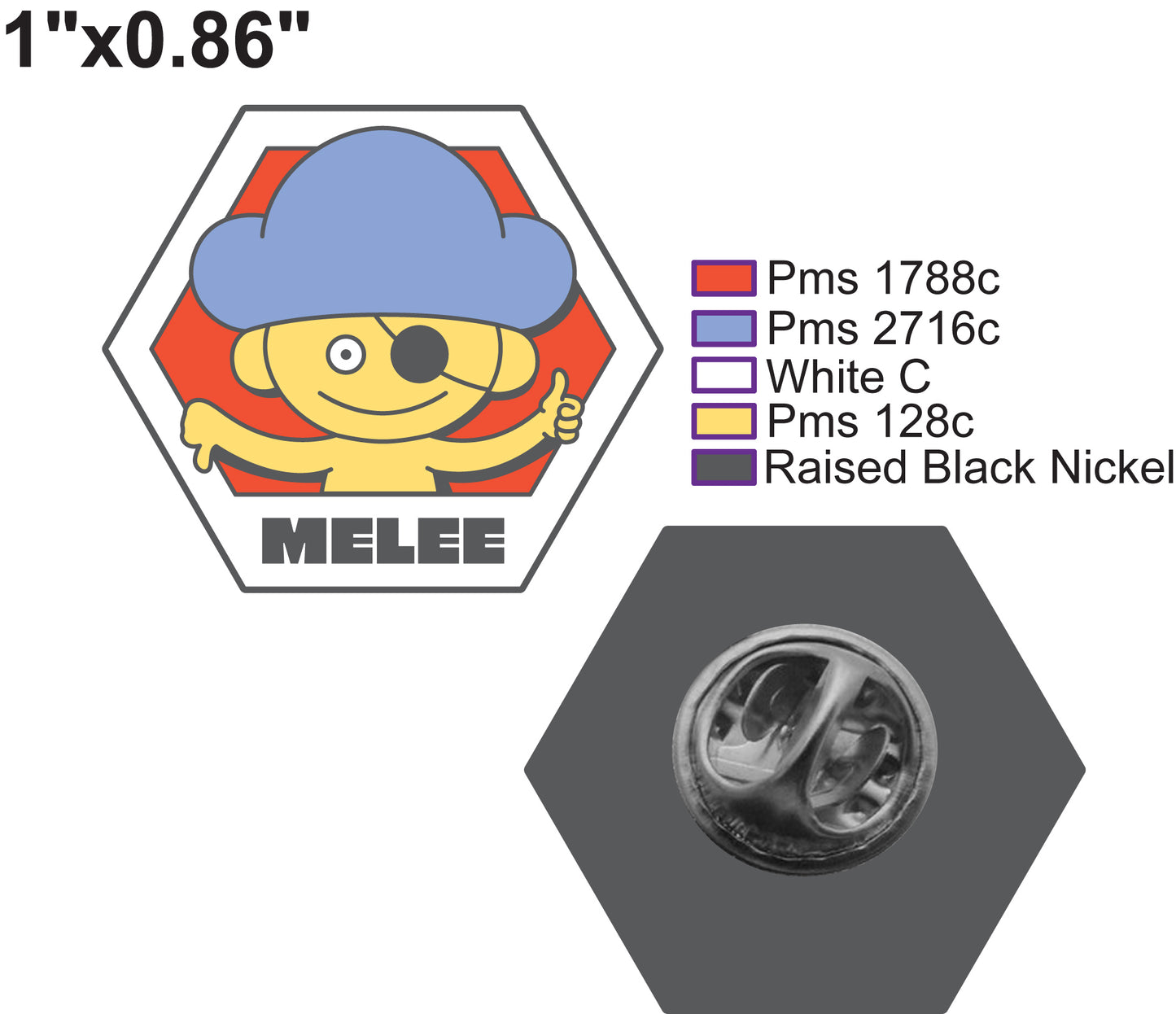 Limited Edition Melee Pin