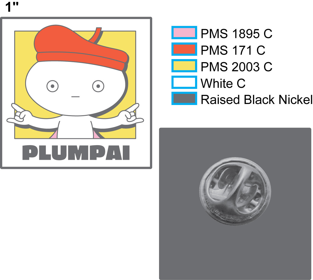 Limited Edition Plumpai Pin