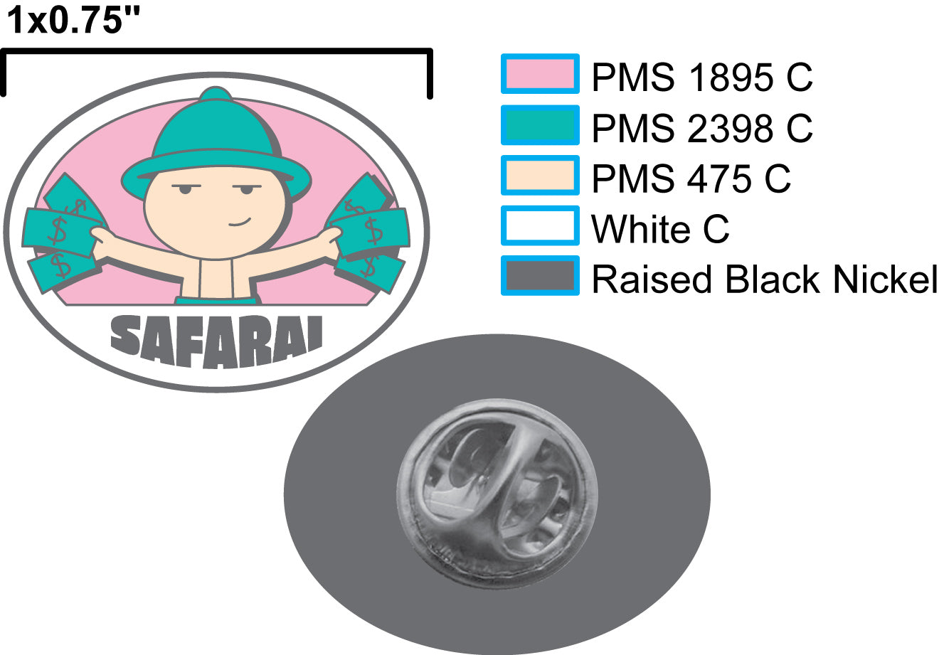 Limited Edition Safarai Pin