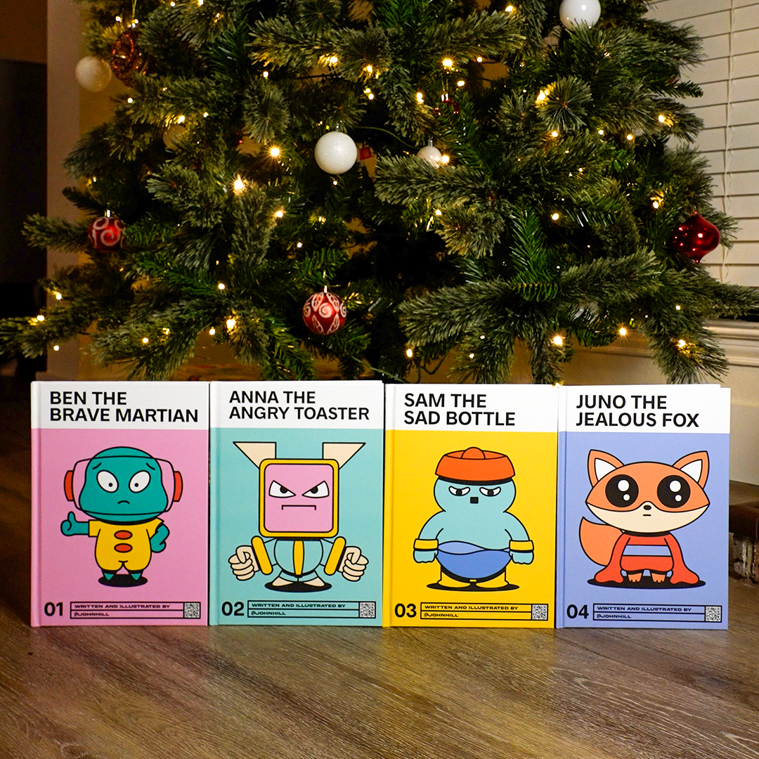 Children Books Box Set: 4 Pack