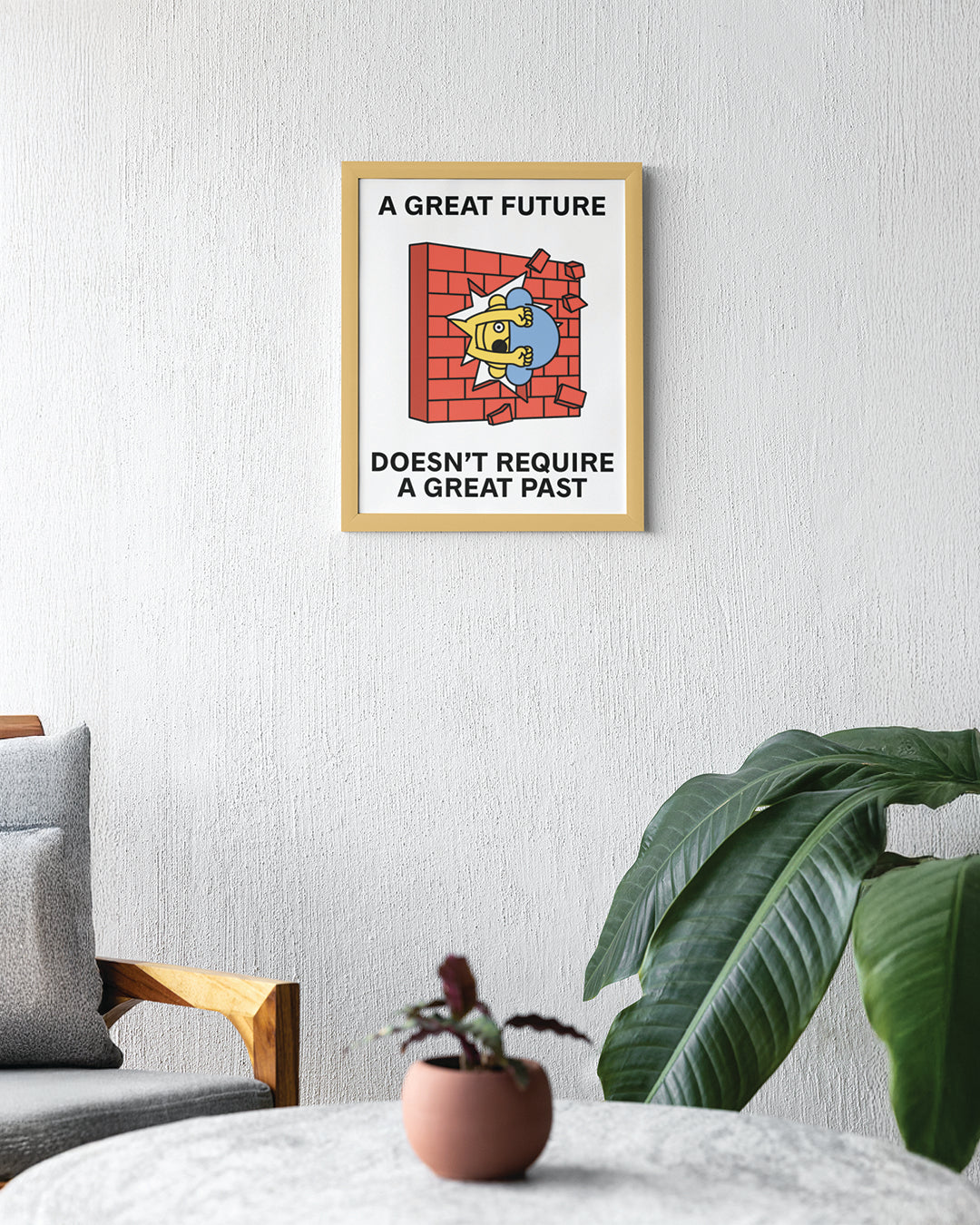 A Great Future Print Poster UNFRAMED