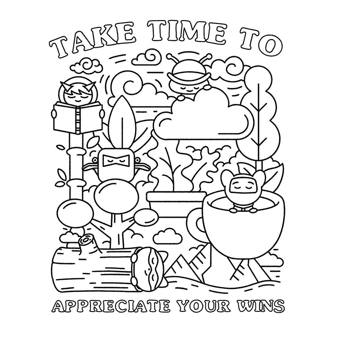 Free 16 Page Coloring Book