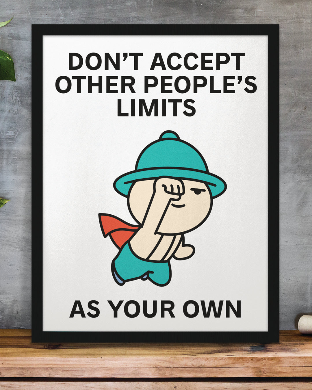 Your Own Limits Print Poster UNFRAMED