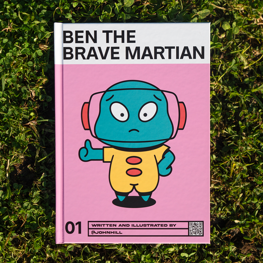 Ben the Brave Martian Children's Book